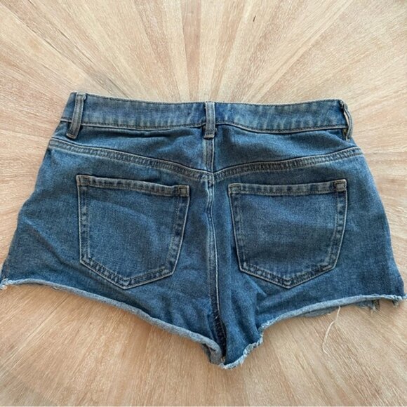 Pacsun High Waist Festival Shortie | NWOT | Size 27 Denim Shorts - Picture 2 of 3